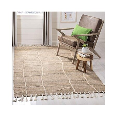 Safavieh 8 x 10 ft. Natural Fiber Rustic Rectangle Area Rugs, Natural NF105B-8